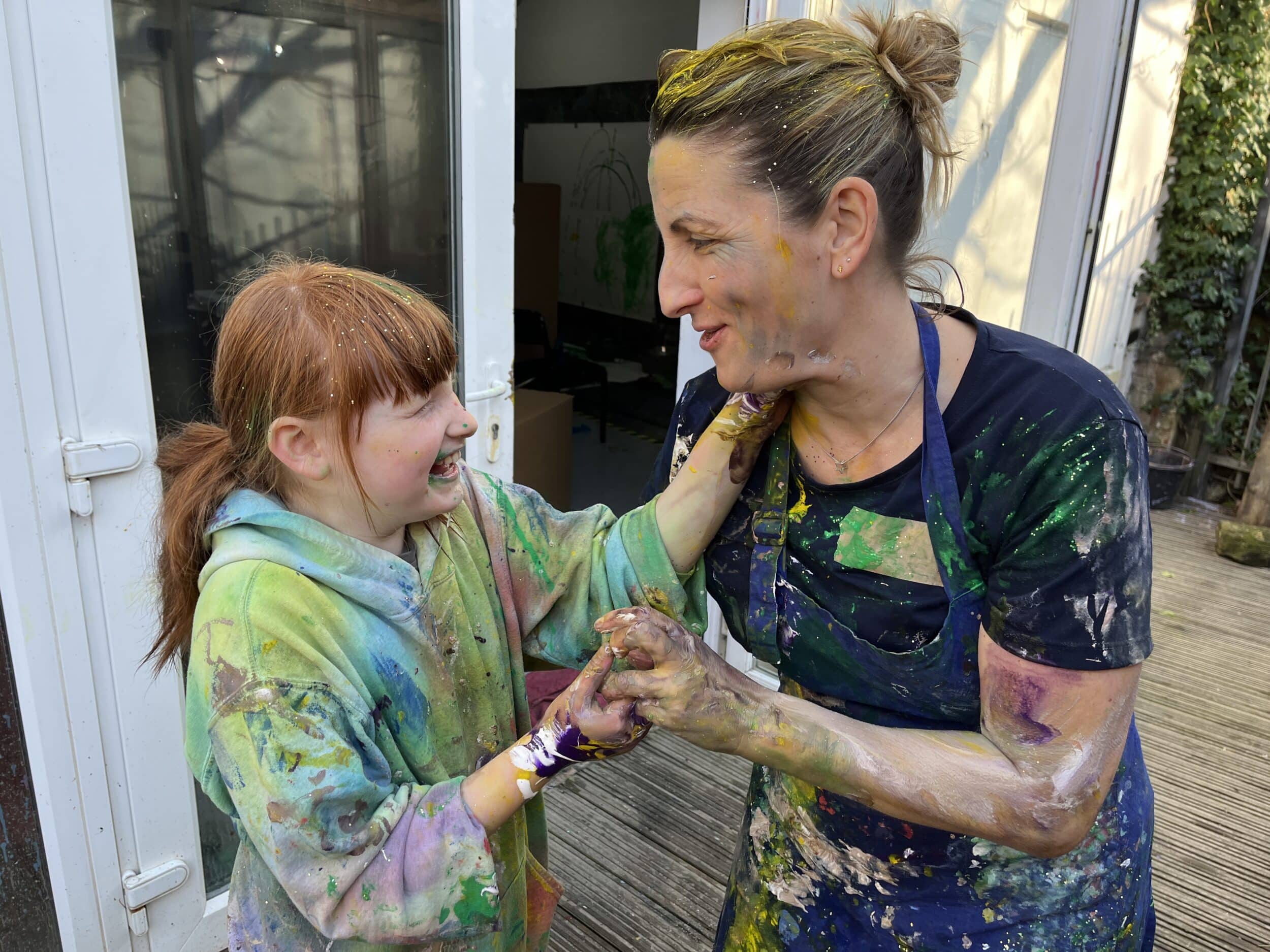 Nova and Georgie, Art Breaks, 2023